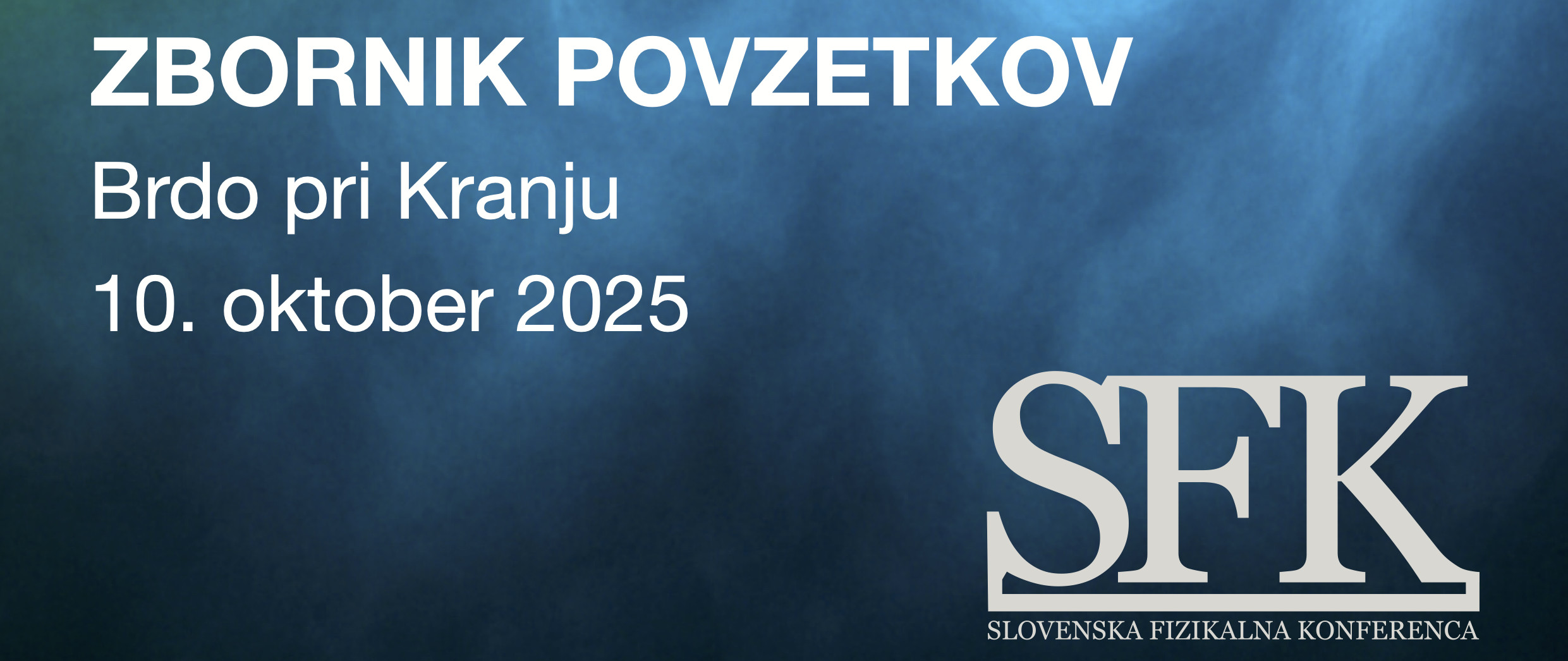 Objavljen zbornik povzetkov